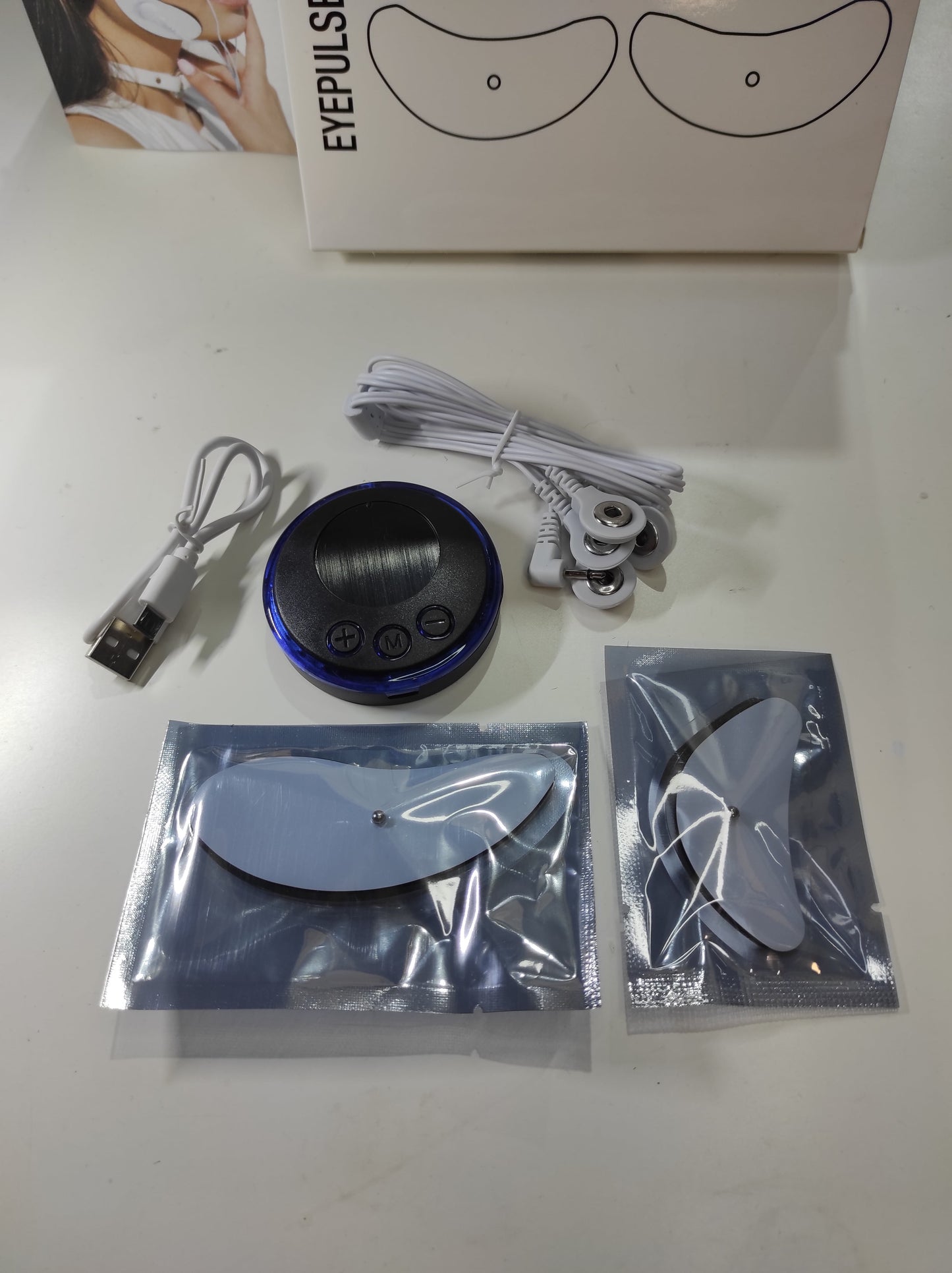 Masajeador Facial eléctrico con Parche Estimulación EMS - additional image 15