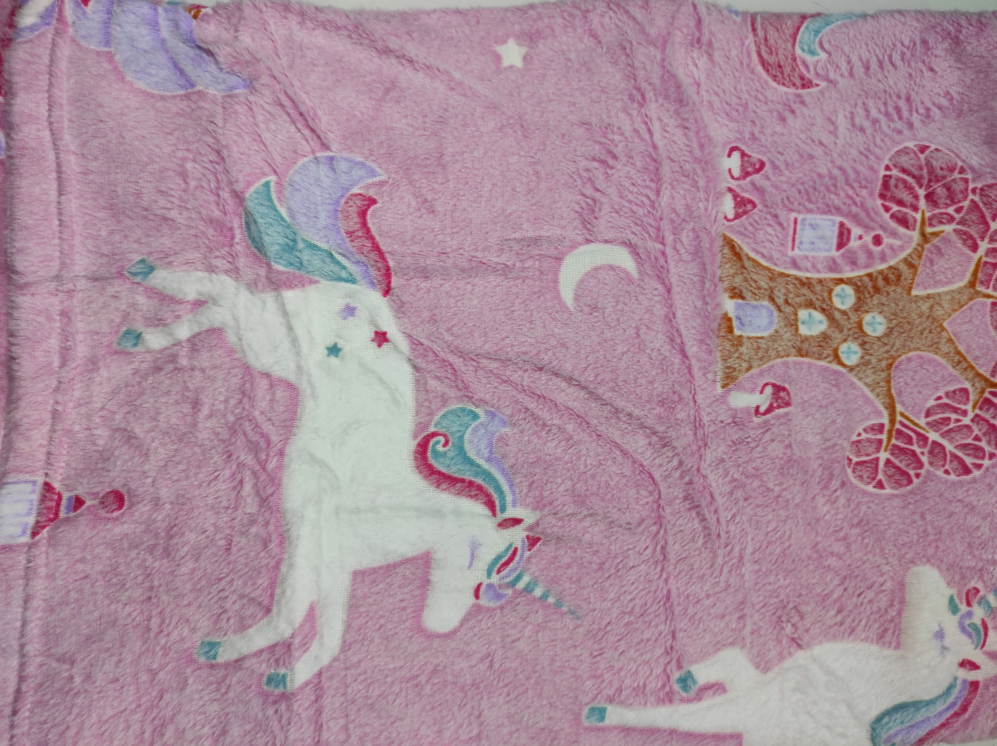 Manta Luminosa en la Oscuridad Unicornio 120cm x150cm - additional image 11
